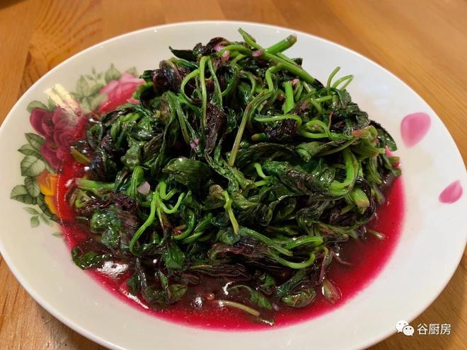 清炒红苋菜（简单菜也有窍门，一看就明白）