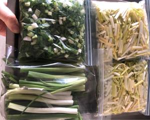 香葱、韭黄、香菜的保存