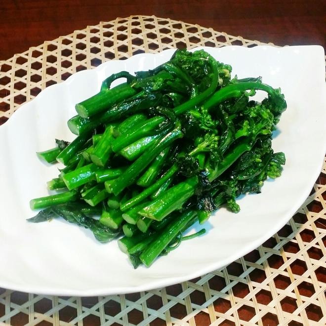 姜汁酒炒芥兰菜
