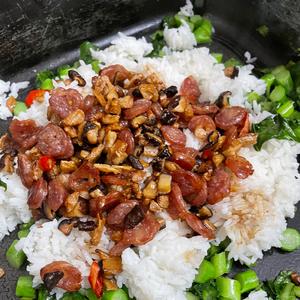 芥蓝炒饭（上班族必备）
