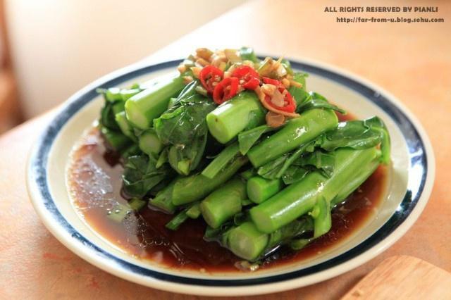 白灼芥蓝