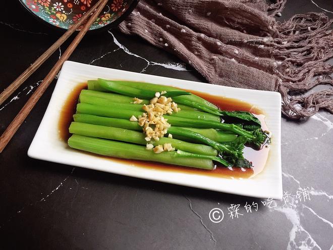 白灼芥蓝  经典快手菜