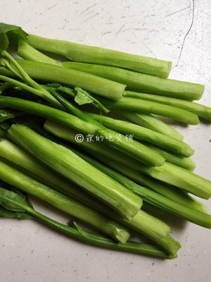 白灼芥蓝  经典快手菜