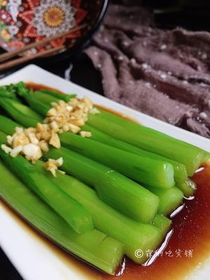 白灼芥蓝  经典快手菜