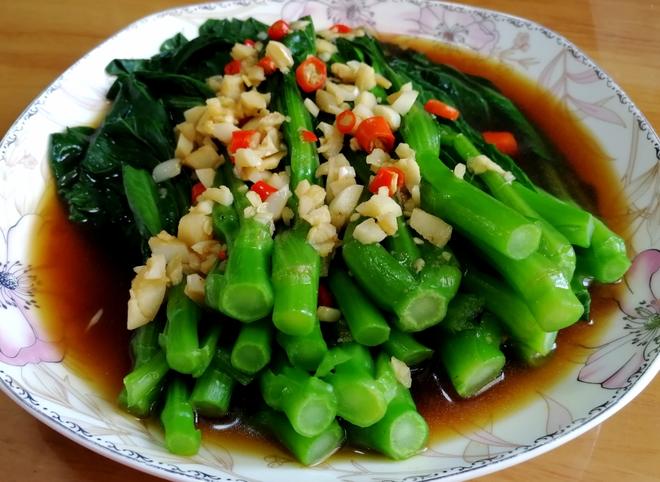 蒜香耗油甜菜心（简易）