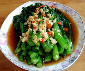 蒜香耗油甜菜心（简易）