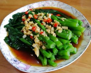 蒜香耗油甜菜心（简易）