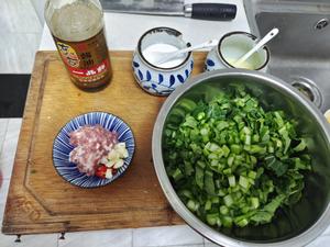好吃的肉酱炒菜心