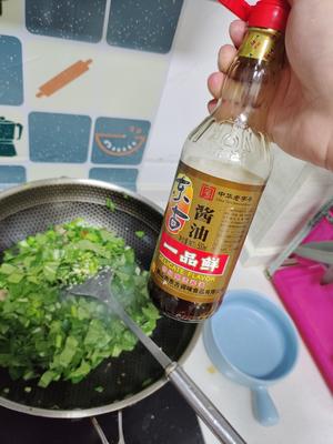 好吃的肉酱炒菜心