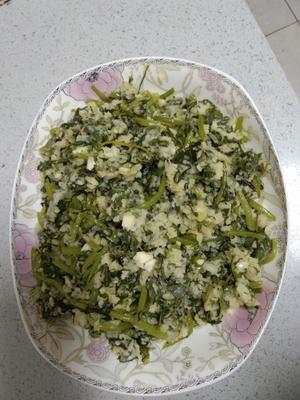 又是露肉的季节到了，低卡低脂不长肉的蒸茼蒿来啦！