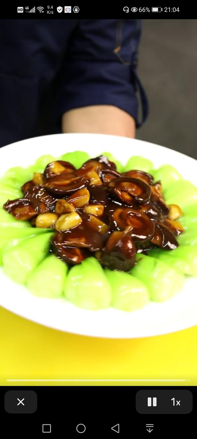 香菇扒油菜