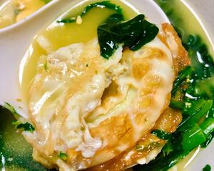 快手汤｜青菜鸡蛋汤