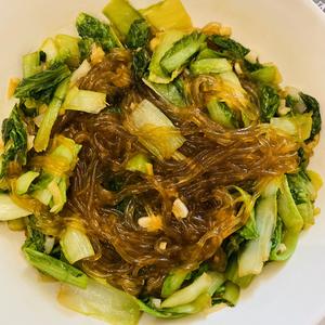 超级下饭❤️粉条炒小白菜