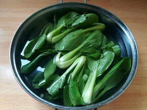 白灼油菜—年夜饭最受欢迎的素菜