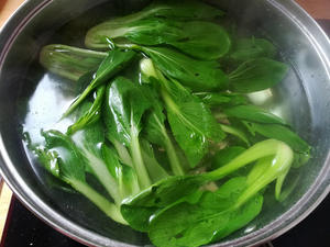 白灼油菜—年夜饭最受欢迎的素菜