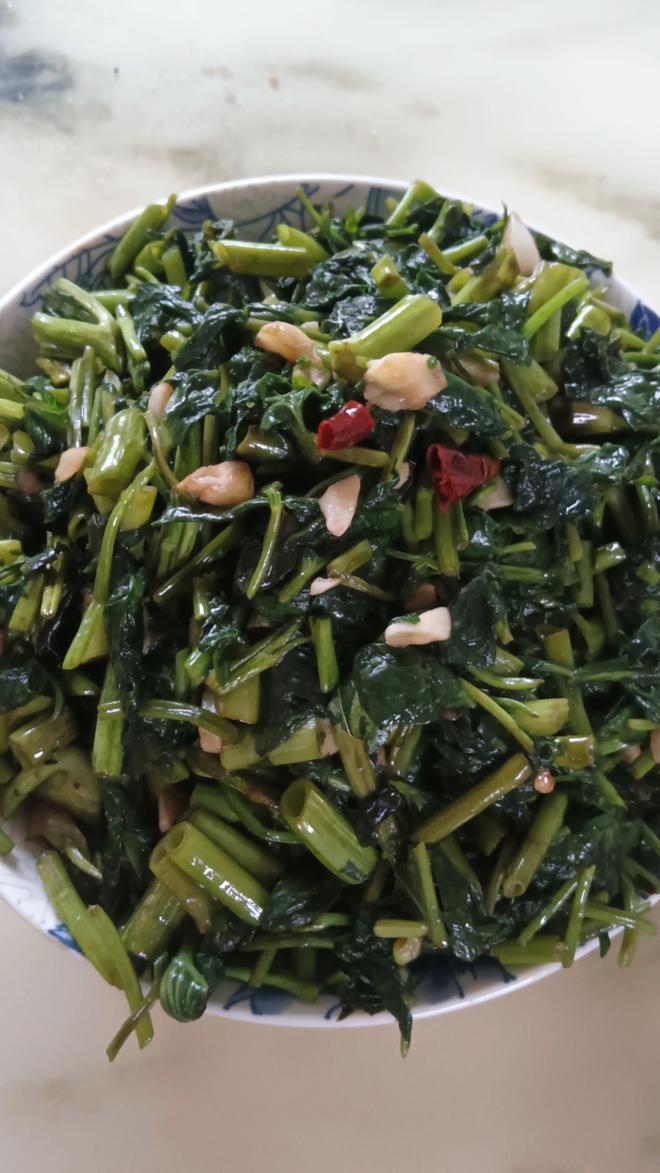 素炒空心菜