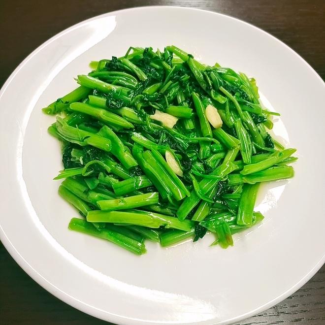 蒜香空心菜❗️5分钟快手菜