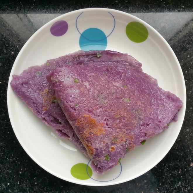 紫甘蓝鸡蛋饼