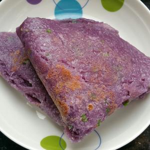 紫甘蓝鸡蛋饼