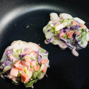 紫甘蓝饼