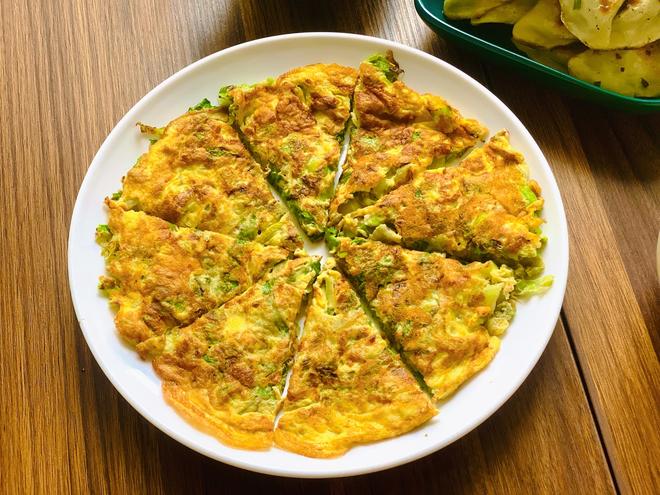 生菜鸡蛋饼?