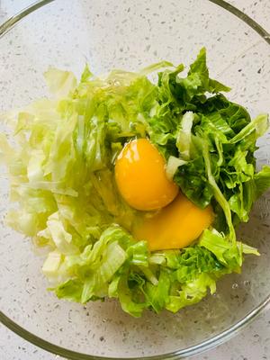生菜鸡蛋饼?
