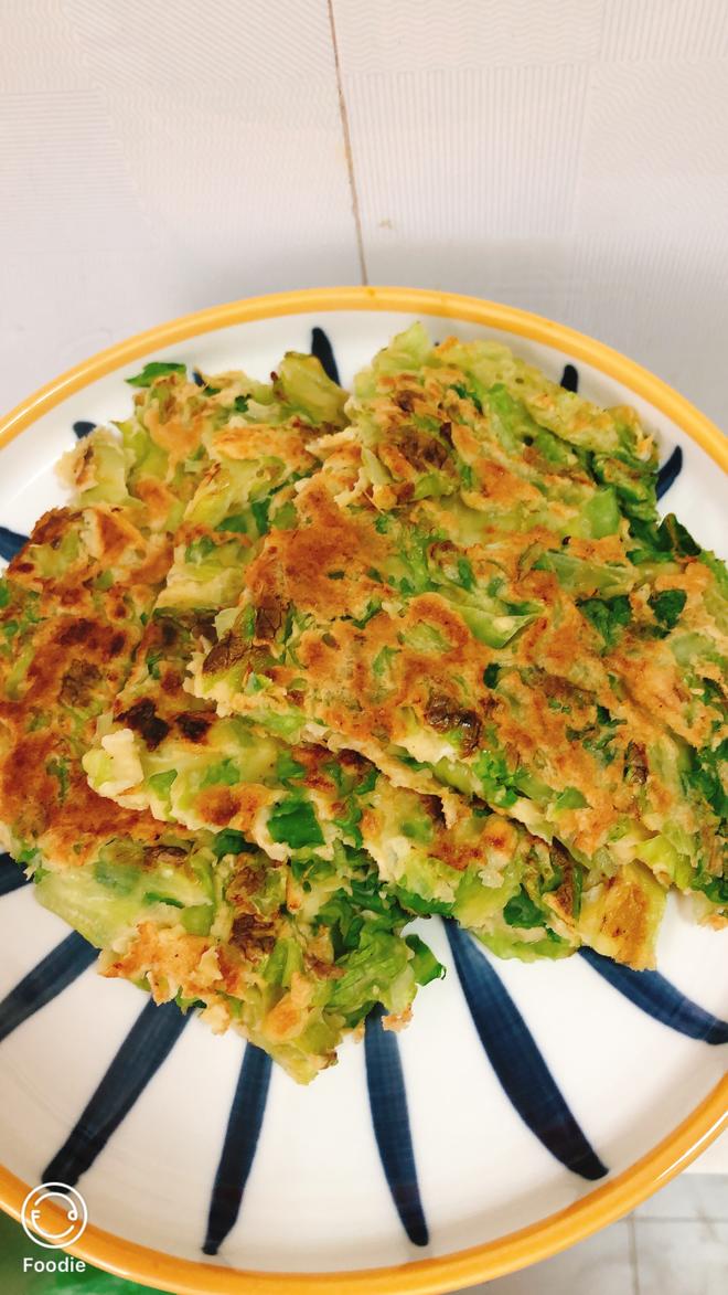 脆嫩生菜饼