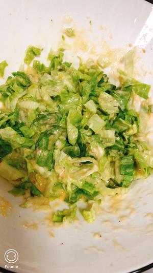 脆嫩生菜饼