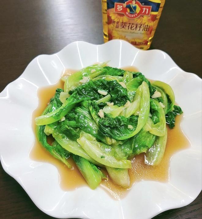 蒜香蚝油生菜