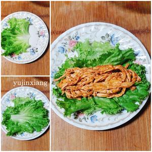 吃不胖的生菜鸡丝卷