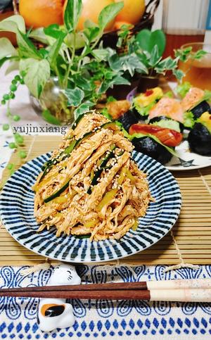 吃不胖的生菜鸡丝卷