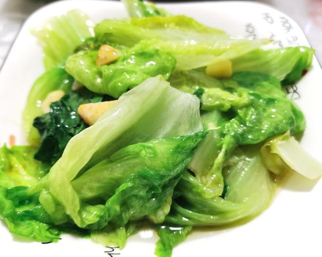 清炒生菜