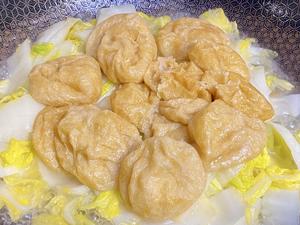 娃娃菜炒油面筋