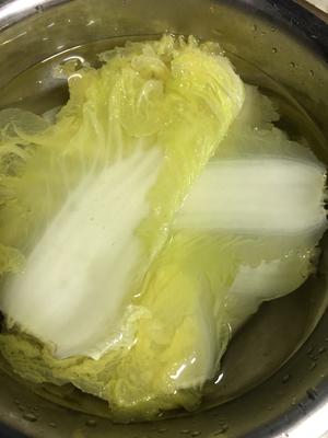 方便好吃的娃娃菜包肉
