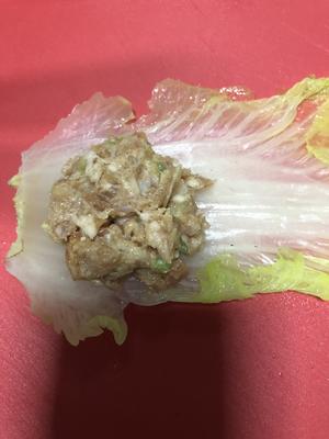方便好吃的娃娃菜包肉