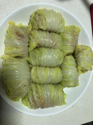 方便好吃的娃娃菜包肉