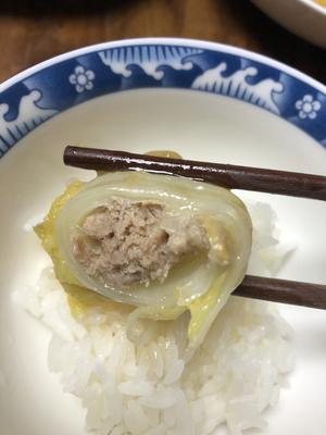 方便好吃的娃娃菜包肉