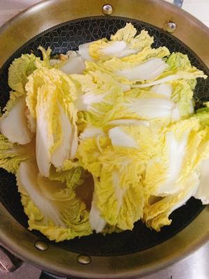 娃娃菜煎荷包蛋汤