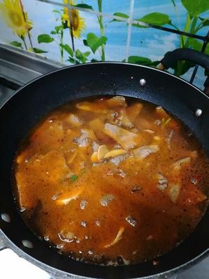 牛肉烧青菜