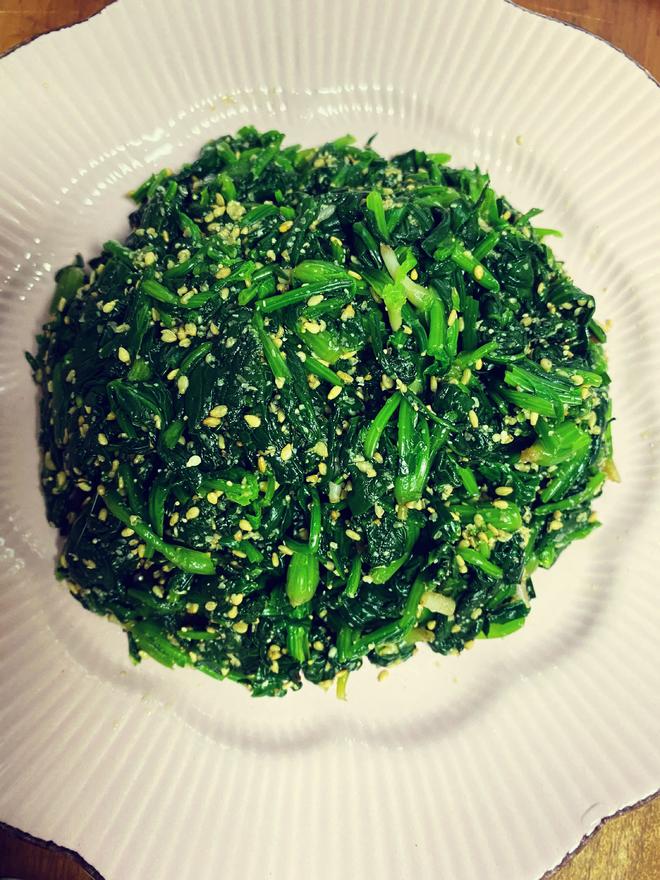 日式凉拌菠菜