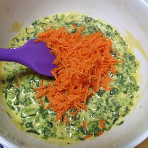 菠菜鸡蛋小方