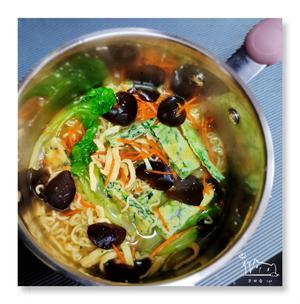 菠菜鸡蛋小方