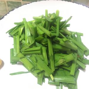 超简单的韭菜豆腐