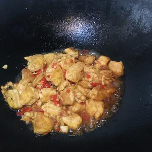 超简单的韭菜豆腐