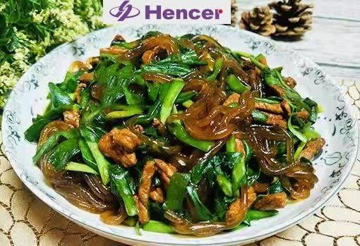 韭菜炒粉丝