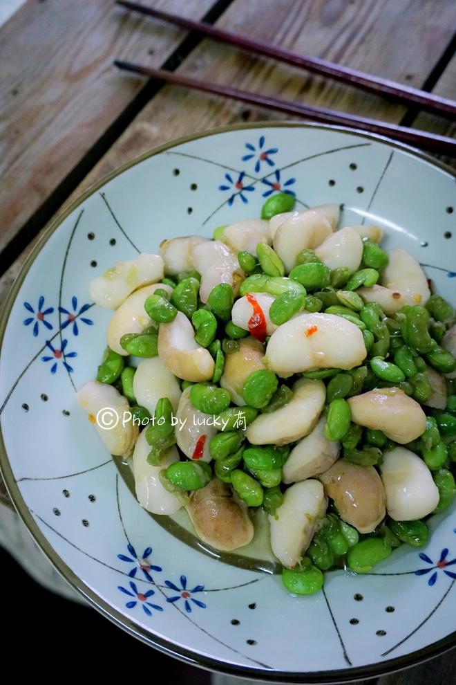 毛豆菱角米