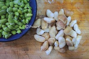 毛豆菱角米