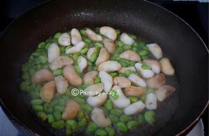 毛豆菱角米