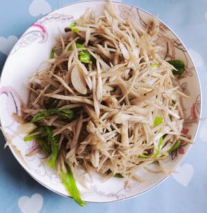 清炒牛蒡丝
