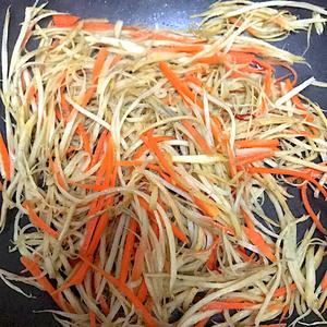 日式常备菜金平牛蒡